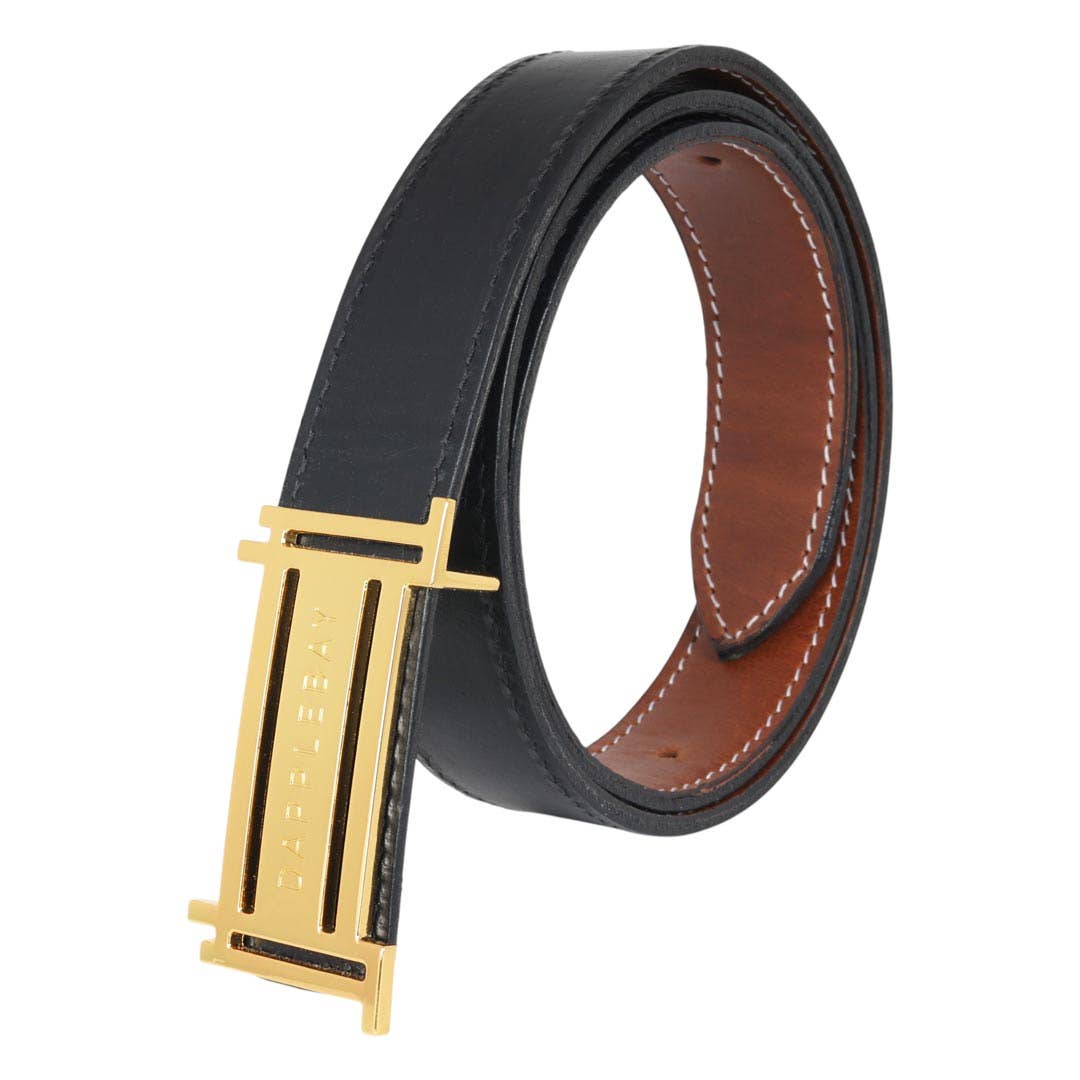 Dapplebay Reversible Jump Belt - Gold