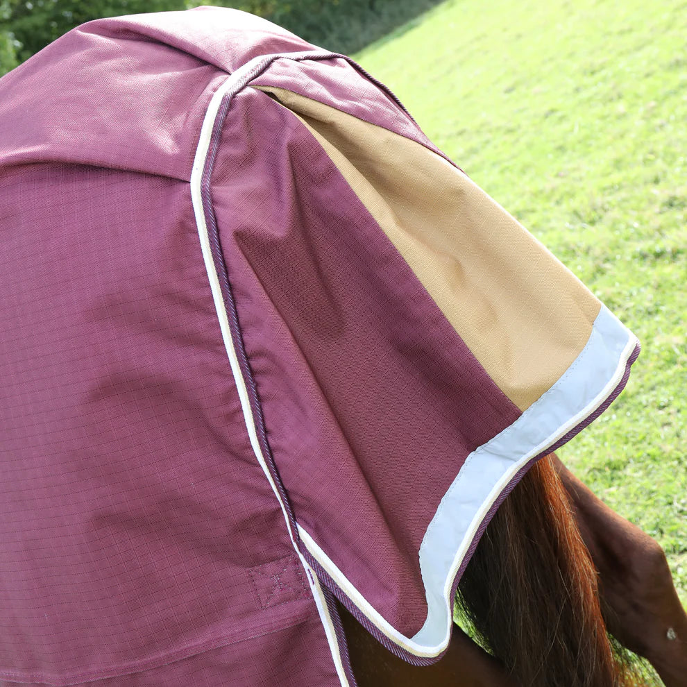 Highlander Plus 100 Turnout Rug Maroon