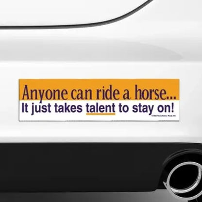 Horse Bumper Sticker