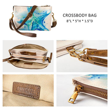 Vintage Running Horse Crossbody Bag