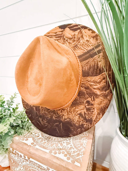 Engraved Fox Mountain Hat