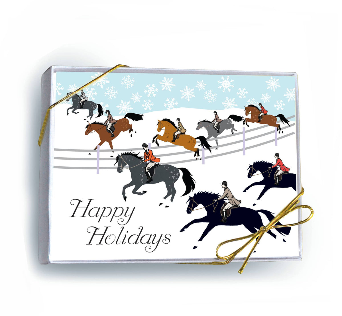Horse Boxed Christmas Cards | Fox Hunt | 8 Holiday