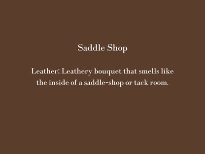 Saddle Shop Candle in Reusable Whiskey Glass