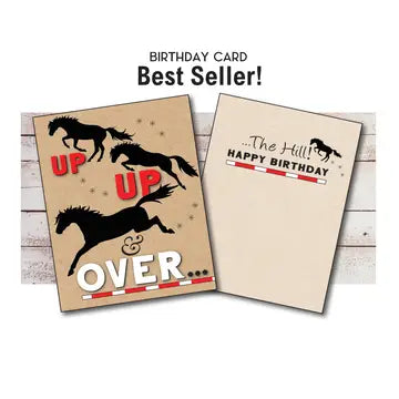 Horse Greeting Birthday Card