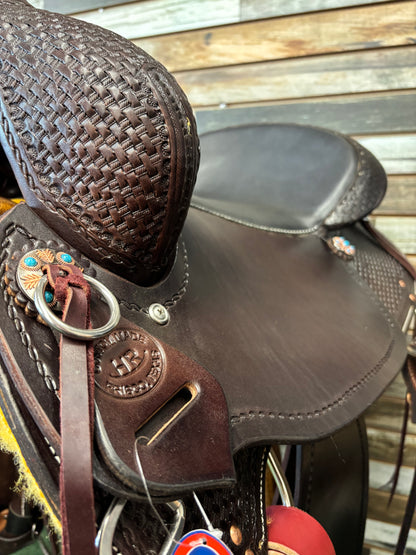 17" Custom HR Draft Trail Saddle