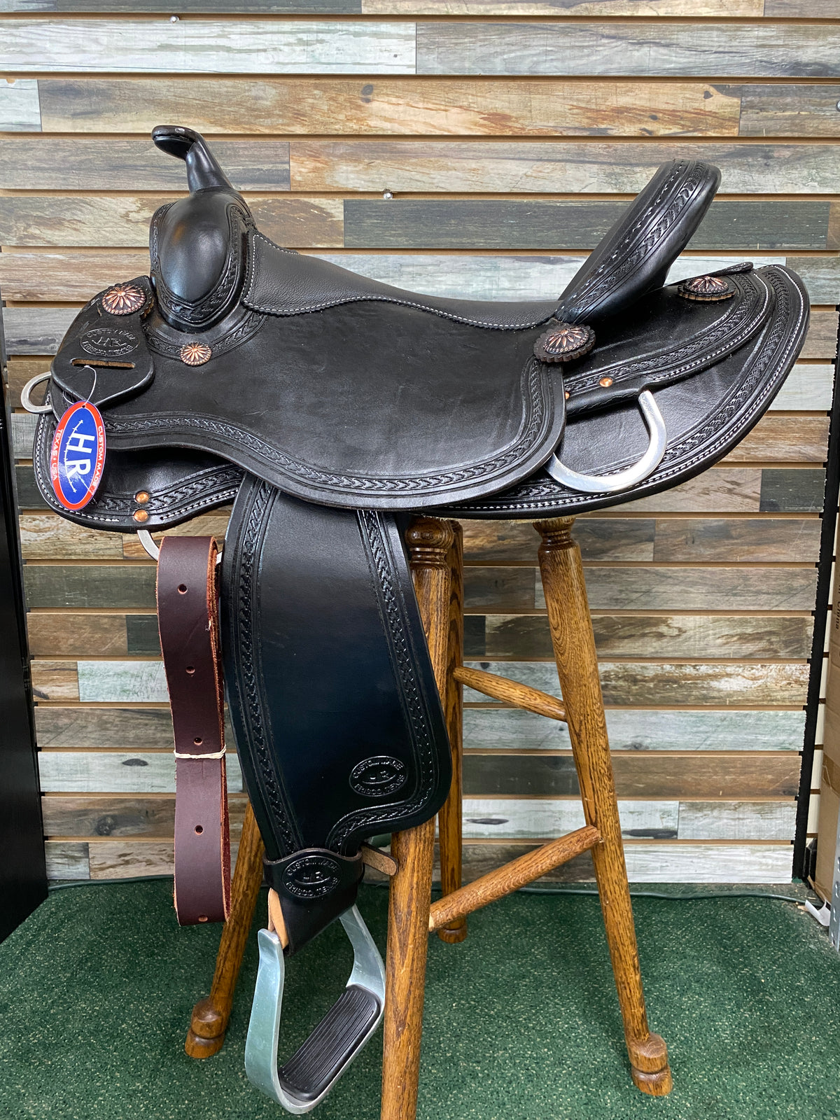 HR Black Flex Trail Saddle 16"