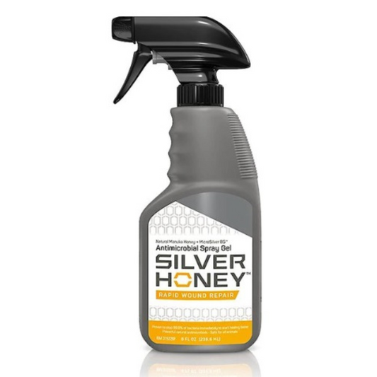 Silver Honey Wound Spray Gel 8 OZ