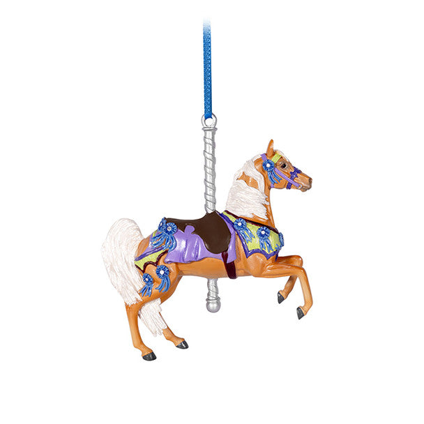 PREORDER Arriving Sept 2025 - Breyer Horses 2025 Holiday Carousel Ornament - Victory