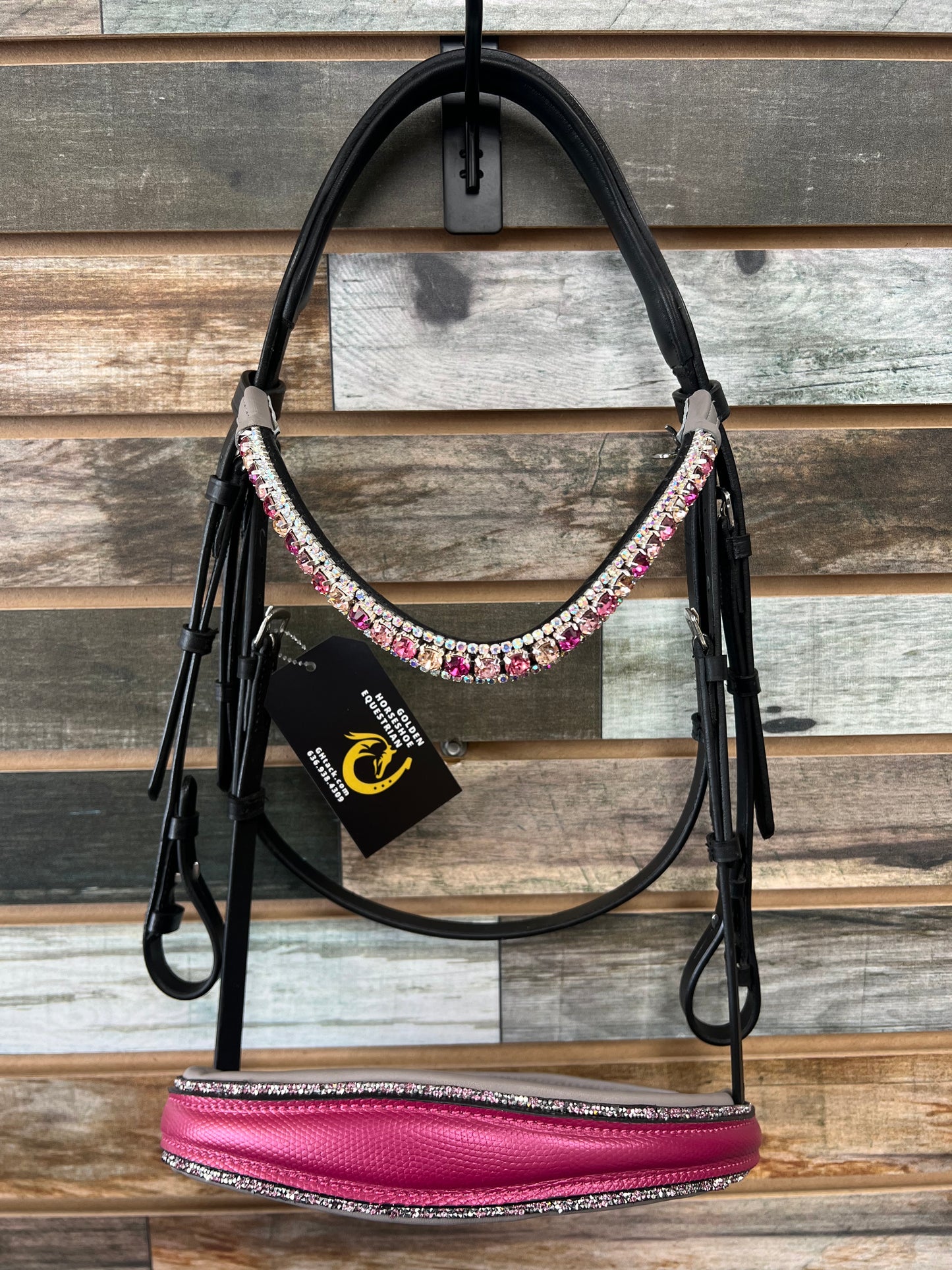 Evermore Dressage Bridle "Pink Magenta"