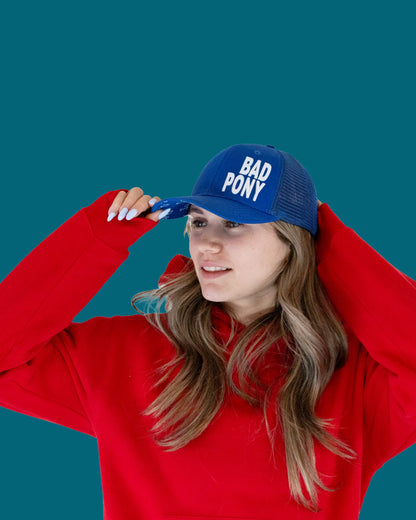 Bad Pony Ladies All-Around Trucker Hat