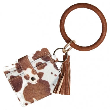 Cowhide Bangle Wallet