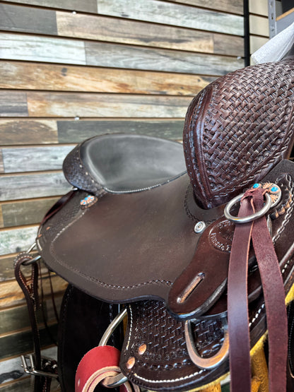 17" Custom HR Draft Trail Saddle