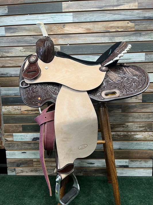 Circle S 15" Barrel Saddle Set