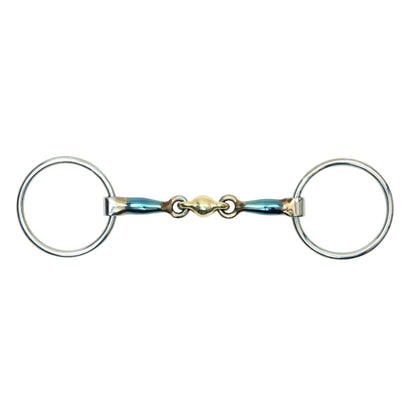Shires Blue S/I Loose Ring w/Lozenge Bit