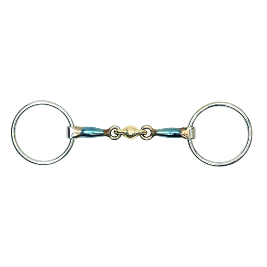 Shires Blue S/I Loose Ring w/Lozenge Bit