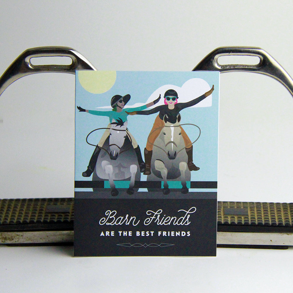 Barn Friends Greeting Card