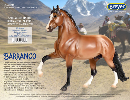 Barranco - Breyer 2023 Fall Release