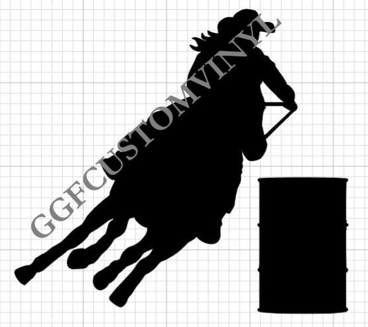 GGF Barrel Racer Decal