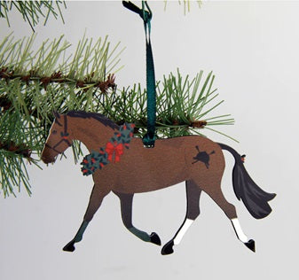 Bay Pony Ornament