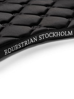 Equestrian Stockholm Dressage Saddle Pad - Black Blush