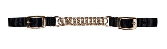 Nylon Curb Strap w/4.5" Chain