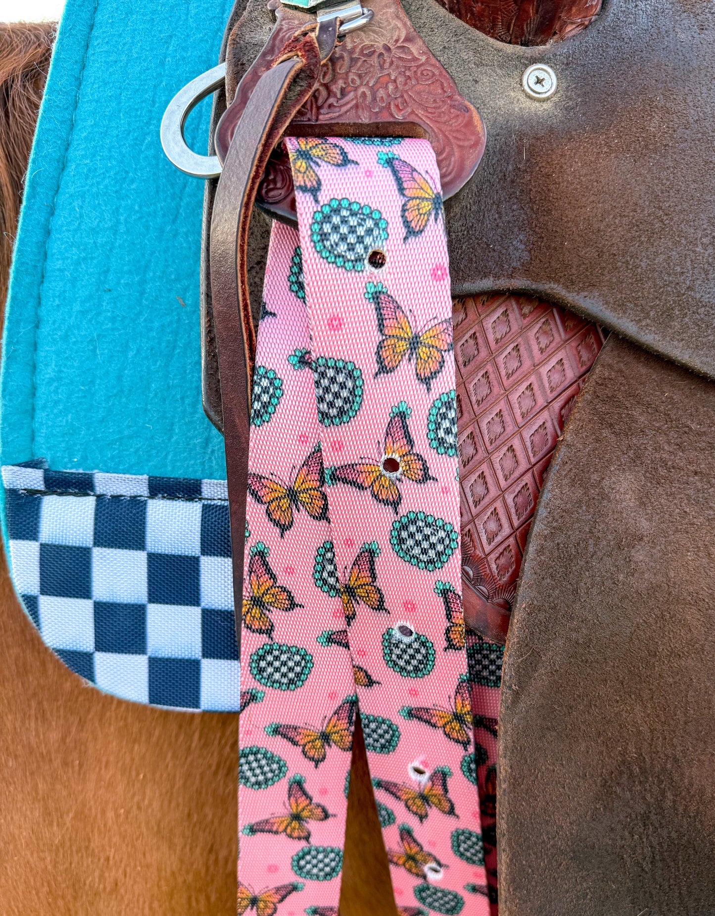 Boujee Butterflies Cinch Strap Set