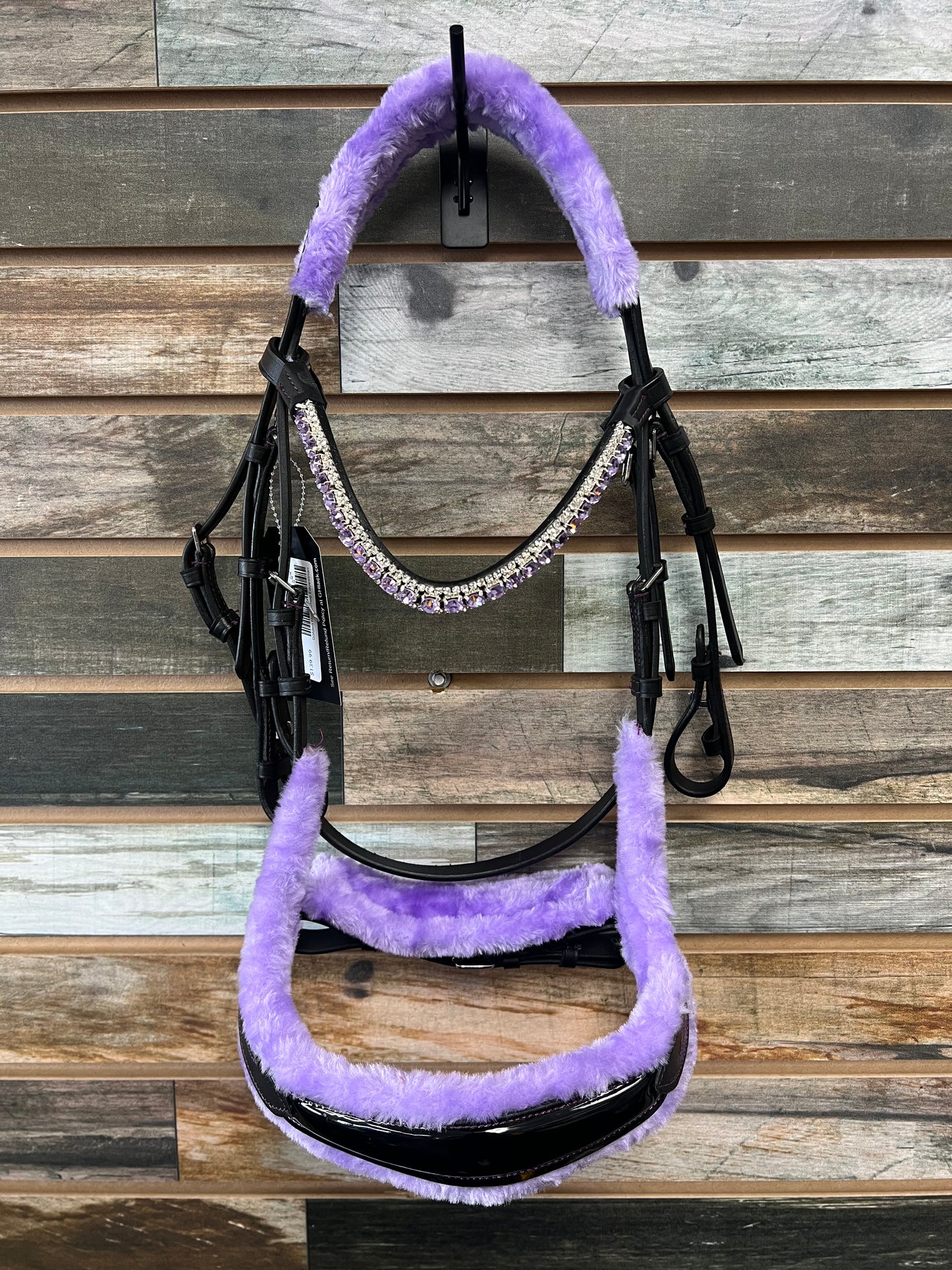 Evermore Purple Ergonomic Bridle