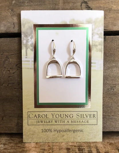 English Stirrup Earrings