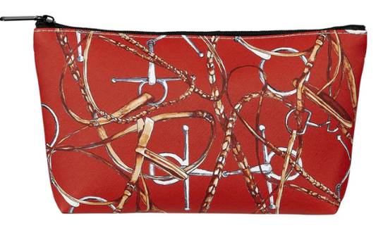 Snaffle Bridle Cosmetic Bag M