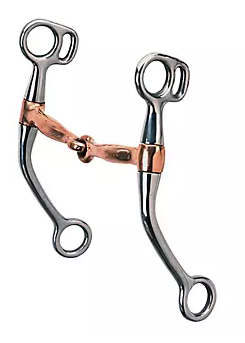 Tom Thumb Snaffle Bit With 5" Copper