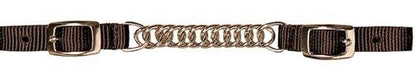 Nylon Curb Strap With Chain