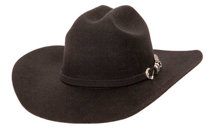 Cattleman Black Felt Hat LARGE