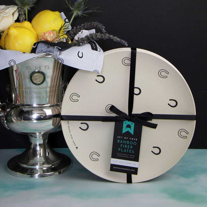 Lucky Cream Dinner Plate - Set of Four