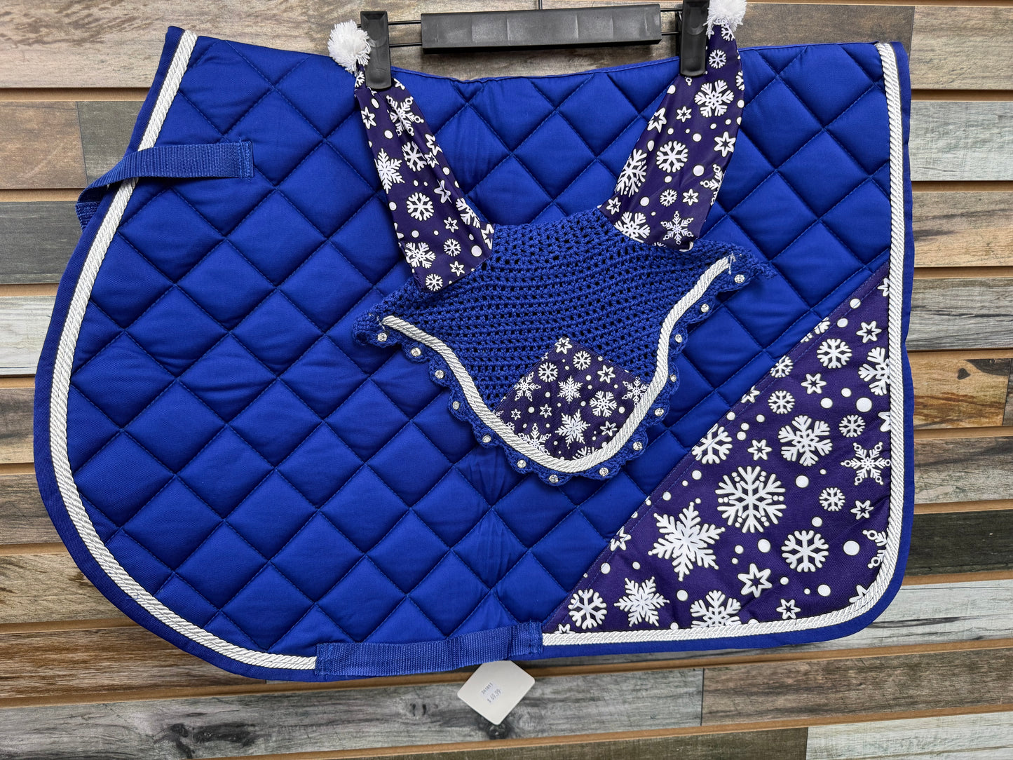 Holiday AP Saddle Pad & Ear Bonnet Set