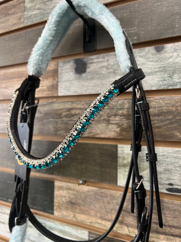 Evermore Blue Ergonomic Bridle