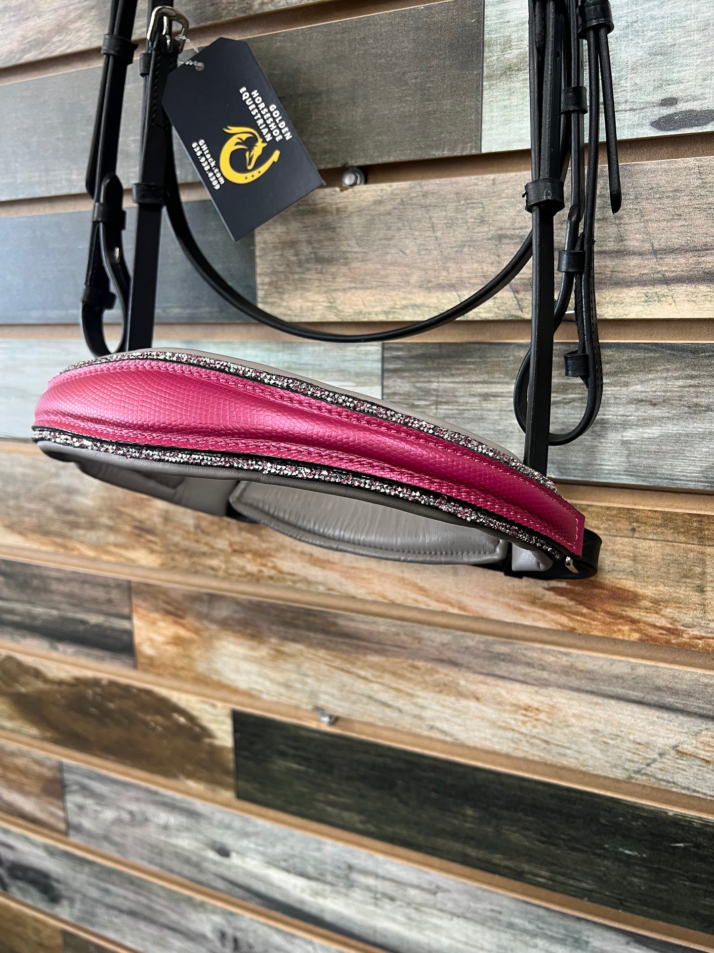 Evermore Dressage Bridle "Pink Magenta"