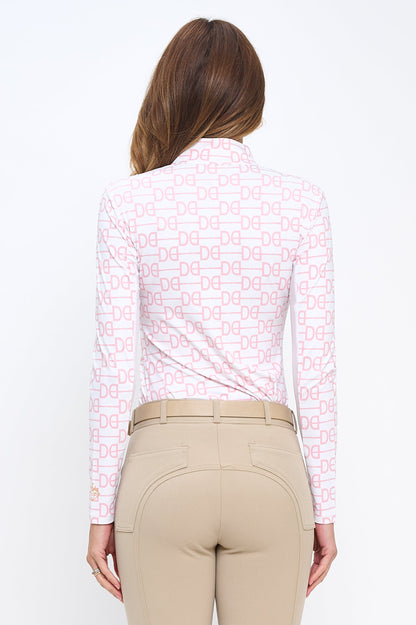 Signature Dancing Equestrian Sunshirt - Blush