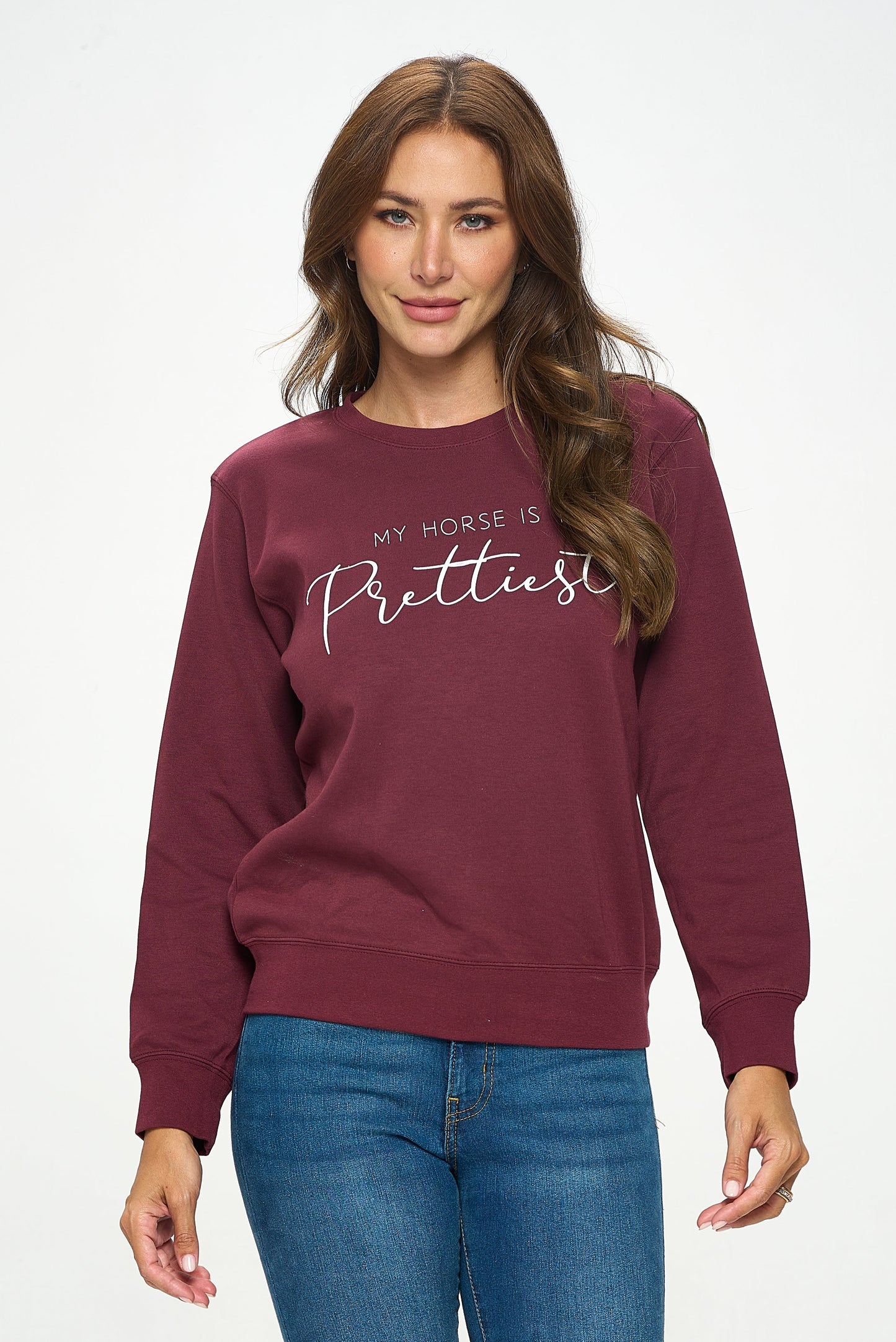 Dancing Equestrian My Horse is the Prettiest | Sweatshirt