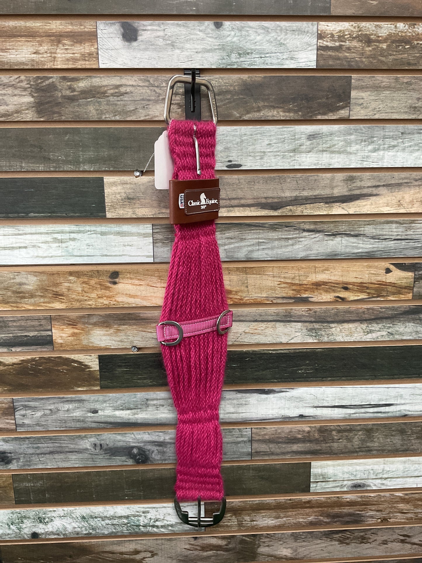 Classic Equine Colored 100% Mohair Roper Cinch