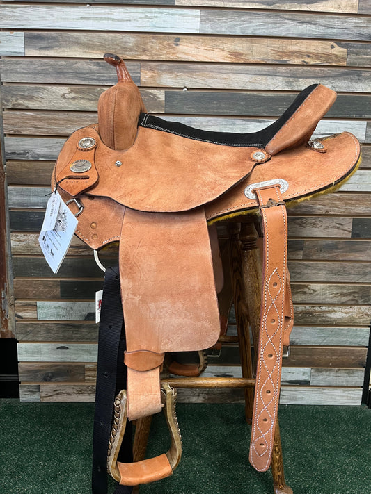 Longhorn Comanchero Saddle 16"