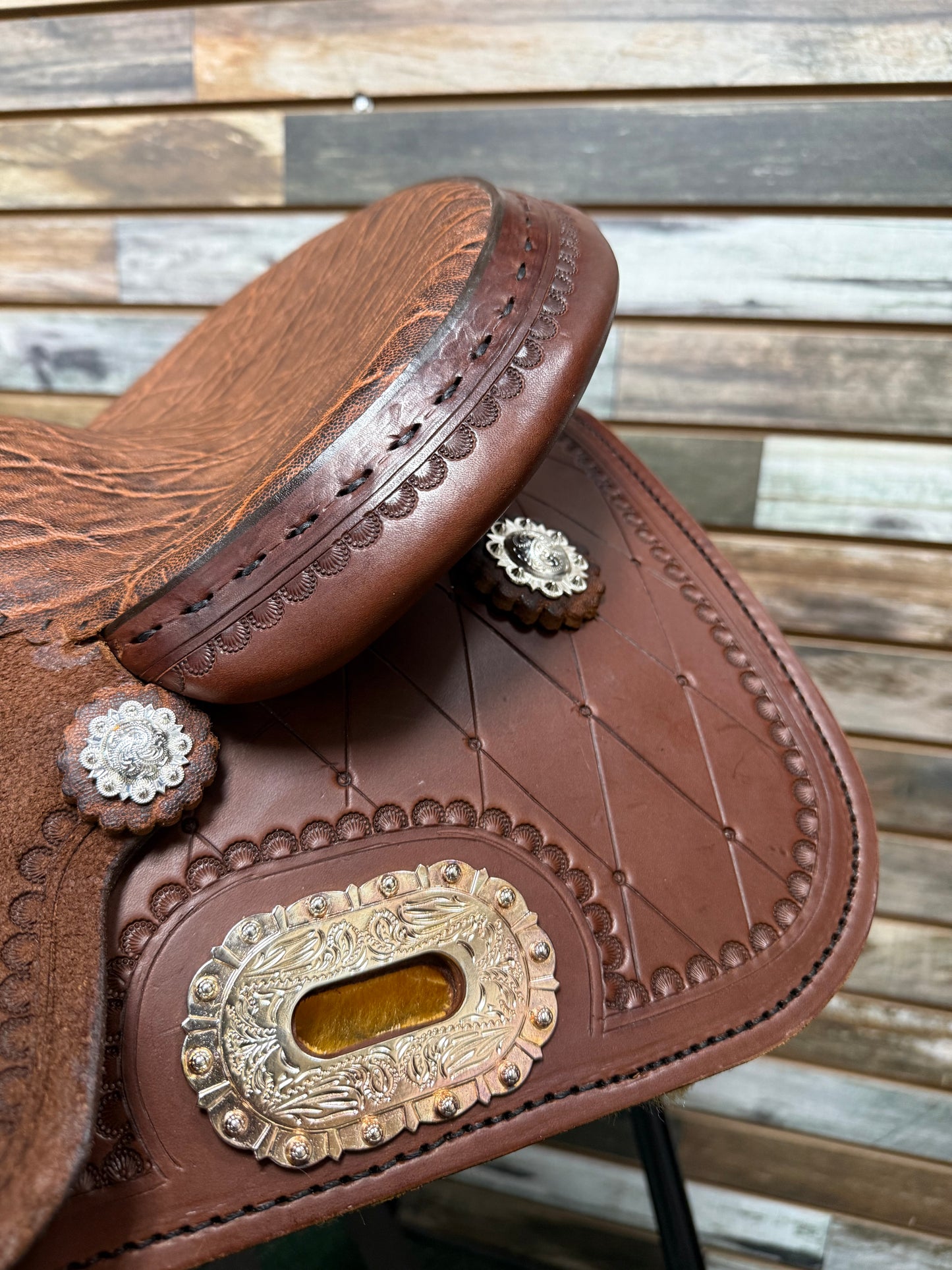 Crates All American Barrel Saddle 14”