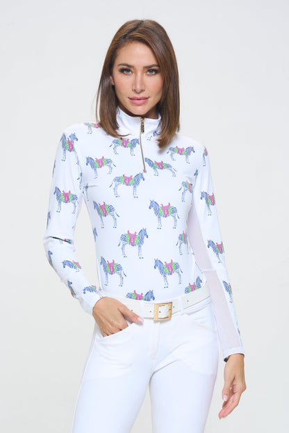 Dancing Equestrian Mr. Chaps Sunshirt - FINAL SALE