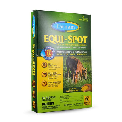 Equi-Spot Fly Control For Horses - 6 Dose