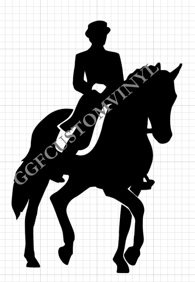 GGF FEI Dressage Decal