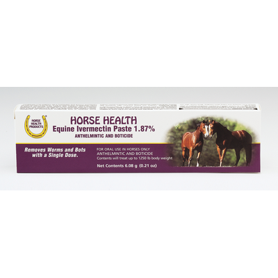 Horse Health Ivermectin Boxed TUBE