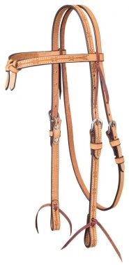 Royal King Futurity Browband Headstall Horse Light Oil