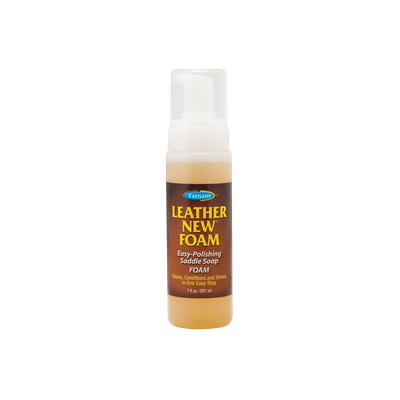 Leather New Foam Cleaner & Polish 7 OZ