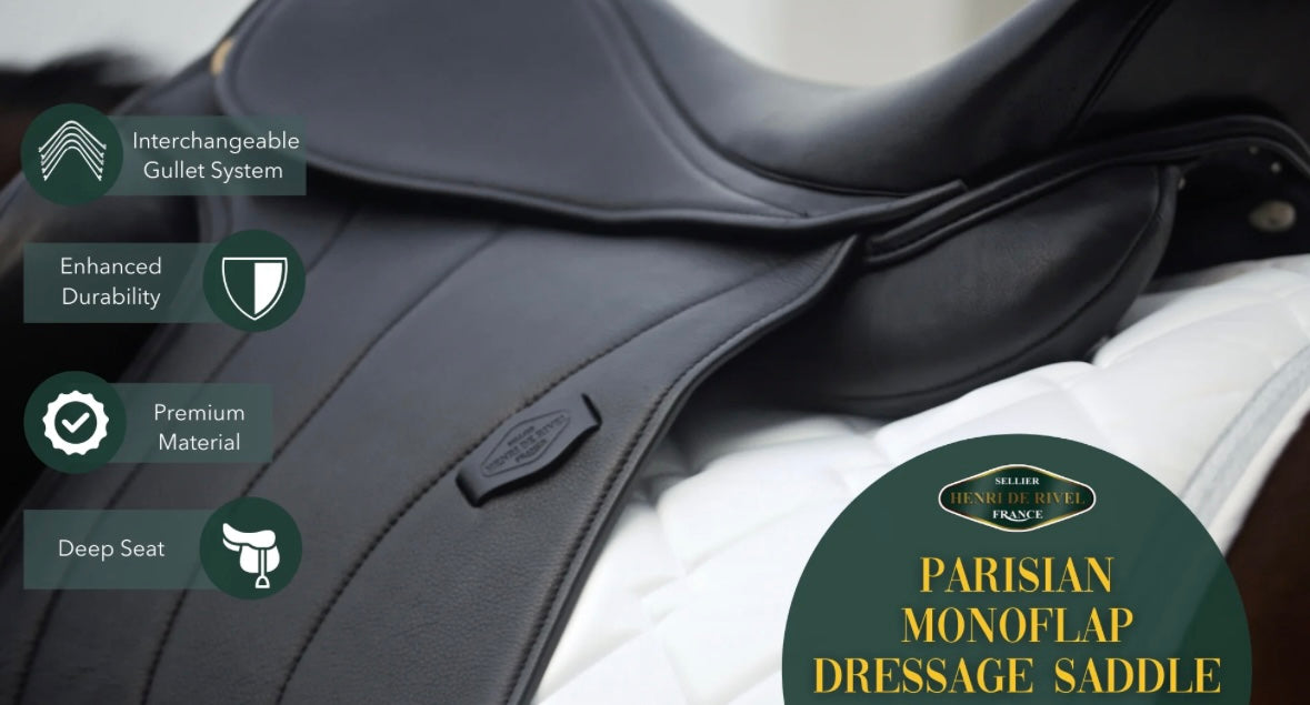 Henri De Rivel Parisian Monoflap IGP Dressage Saddle