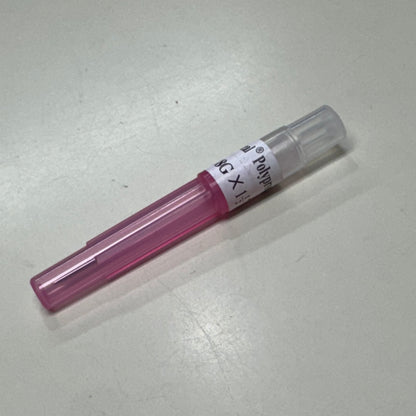 Monoject Single Disposable Poly Hub Needle 18x1.5