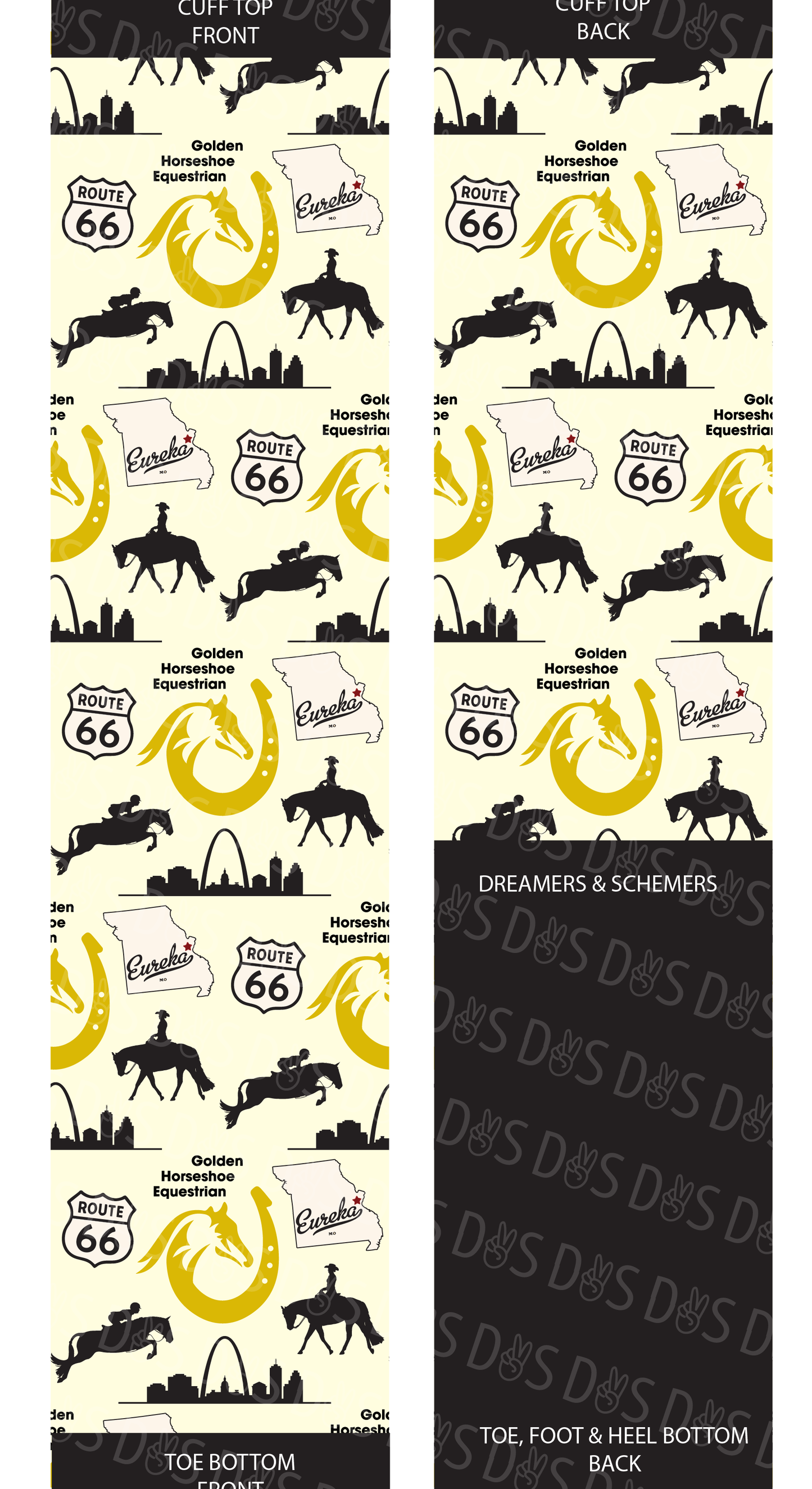 Dreamers & Schemers Custom Socks